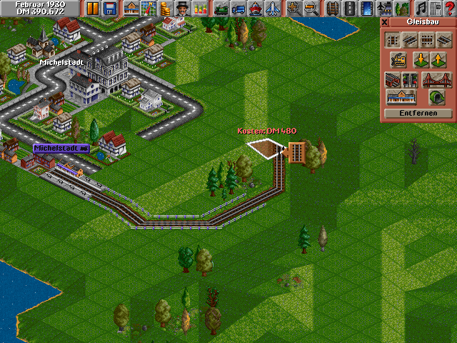 Transport Tycoon screenshot 3 for Sega Saturn